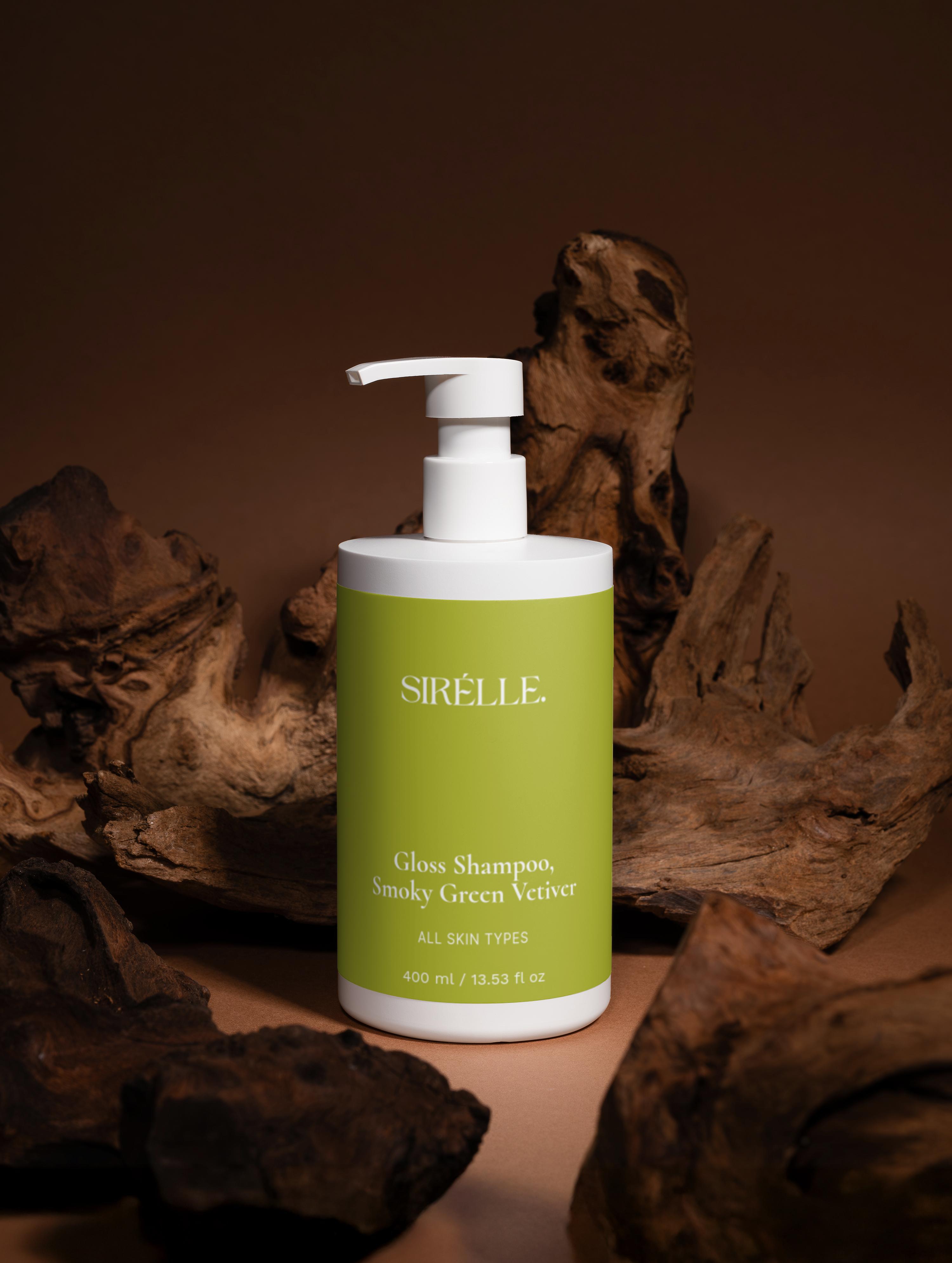 Gloss Shampoo, Smoky Green Vetiver